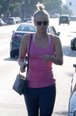 KALEY CUOCO Leaves a Salon in Studio City 07/07/2015