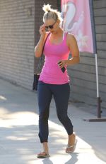 KALEY CUOCO Leaves a Salon in Studio City 07/07/2015