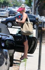 KALEY CUOCO Leaves ya Yoga Class in Hollywood 04/07/2015