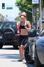 KALEY CUOCO Leaves ya Yoga Class in Hollywood 04/07/2015