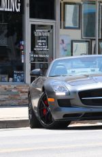 KALEY CUOCO Leaves ya Yoga Class in Hollywood 04/07/2015