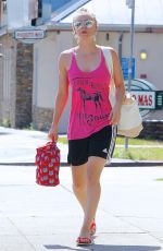 KALEY CUOCO Leaves Yoga Class in Los Angeles 06/30/2015