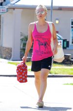 KALEY CUOCO Leaves Yoga Class in Los Angeles 06/30/2015