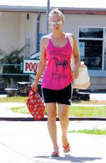 KALEY CUOCO Leaves Yoga Class in Los Angeles 06/30/2015