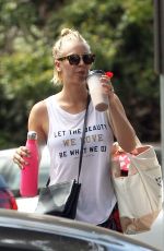 KALEY CUOCO Out and About in Los Angeles 07/02/2015