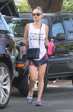 KALEY CUOCO Out and About in Los Angeles 07/02/2015