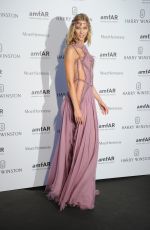 KARLIE KLOSS at Amfar Dinner at Paris Fashion Week