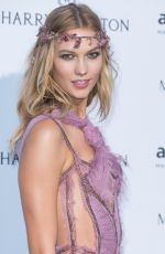 KARLIE KLOSS at Amfar Dinner at Paris Fashion Week
