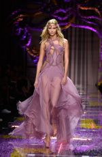 KARLIE KLOSS on the Runway of Atelier Versace Fashion Show in Paris