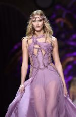 KARLIE KLOSS on the Runway of Atelier Versace Fashion Show in Paris