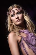 KARLIE KLOSS on the Runway of Atelier Versace Fashion Show in Paris