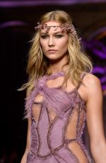 KARLIE KLOSS on the Runway of Atelier Versace Fashion Show in Paris