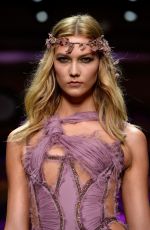 KARLIE KLOSS on the Runway of Atelier Versace Fashion Show in Paris