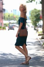 KARLIE KLOSS Out and About in New York 07/22/2015
