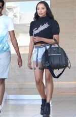 KAT GRAHAM in Jeans Shorts Out in Los Angeles 07/13/2015