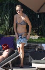 KATE HUDSON in Bikini at a Pool in St. Tropez 07/22/2015