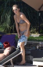 KATE HUDSON in Bikini at a Pool in St. Tropez 07/22/2015