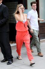 KATE HUDSON Leaves Her Hotel in New York 07/11/2015