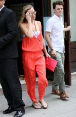 KATE HUDSON Leaves Her Hotel in New York 07/11/2015