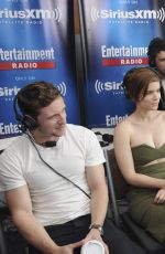 KATE MARA at SiriusXM EW Radio Channelnat Comic Con in San Diego