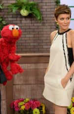 KATE MARA on the Set of Despierta America in Miami 07/31/2015