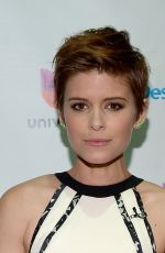 KATE MARA on the Set of Despierta America in Miami 07/31/2015