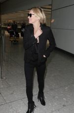 KATE MOSS at Heathrow Airport in London 07/15/2015