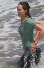 KATHARINE MCPHEE on the Set of Scorpion in Los Angeles 07/21/2015