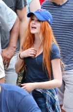 KATHERINE MCNAMARA at a Toronto Blue Jays Game in Toronto 07/19/2015