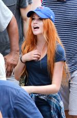KATHERINE MCNAMARA at a Toronto Blue Jays Game in Toronto 07/19/2015