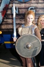 KATHERY WINNICK at Vikings Panel at Comic Con in San Diego