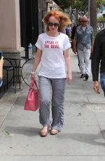 KATHU GRIFFIN Out Shopping in Beverly Hills 07/01/2015