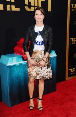 KATIE ASELTON at The Gift Premiere in Los Angeles 07/30/2015