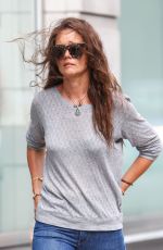 KATIE HOLMES in Jeans Out and About in New York 07/14/2015
