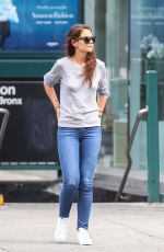 KATIE HOLMES in Jeans Out and About in New York 07/14/2015