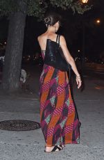 KATIE HOLMES Night Out in New York 07/11/2015