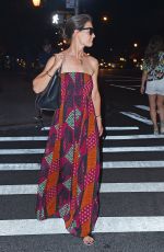 KATIE HOLMES Night Out in New York 07/11/2015