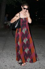 KATIE HOLMES Night Out in New York 07/11/2015