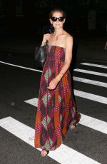 KATIE HOLMES Night Out in New York 07/11/2015