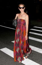 KATIE HOLMES Night Out in New York 07/11/2015