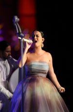 KATY PERRY at Starkey Hearing Foundation So The World May Hear Gala in St. Paul