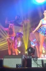 KATY PERRY Performs at Florida Citrux Bowl
