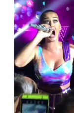 KATY PERRY Performs at Florida Citrux Bowl