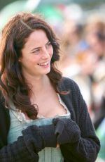 KAYA SCODELARIO Meets Fans on the Set of Pirates of the Carribean: Dead Men Tell no Tales