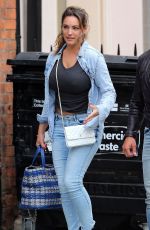 KELLY BROOK in Jeans Out and About in London 07/27/2015