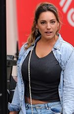 KELLY BROOK in Jeans Out and About in London 07/27/2015