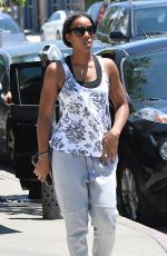 KELLY ROWLAND at Urth Cafe in Los Angeles 07/24/2015