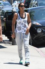 KELLY ROWLAND at Urth Cafe in Los Angeles 07/24/2015