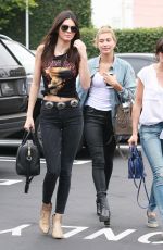 KENDALL JENNER and HAILEY BALDWIN at Fred Segal in West Hollywood 07/08/2015