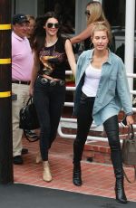 KENDALL JENNER and HAILEY BALDWIN at Fred Segal in West Hollywood 07/08/2015